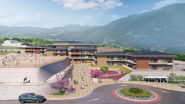 ＜進行中プロジェクト＞多度地区小中一貫校整備事業