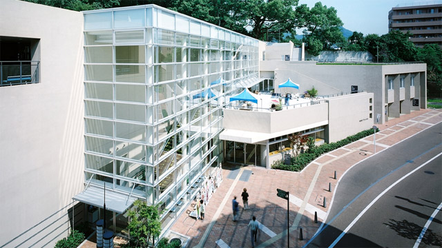 松山城ロープウェイ東雲口駅舎