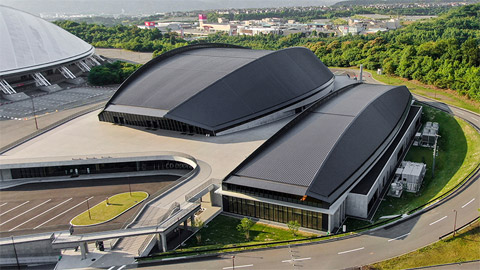 Resonac (Oita Prefectural) Martial Arts Sports Facility received the Architectural Kyushu Award 2022 Work Prize (JIA Special Prize)